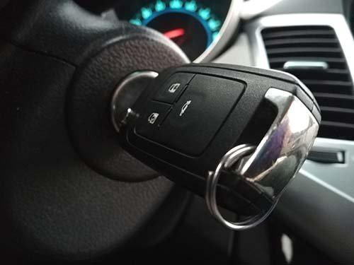 CloseupRemoteControlCarKeyWhileEngineStarting | A1 Locksmith Inc A 1 Locksmith Inc